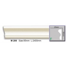 Гибкий молдинг из полиуретана M 208 (2.44м) Flexi*